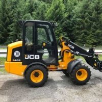 Traktor der Firma JCB